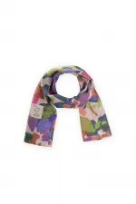 Children's Scarf 25X140 Cm Purple