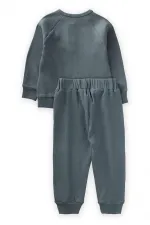 Reglan Kol Patlı Erkek Basıc Takım 1-6 Yaş Çağla Yeşili