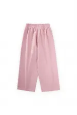 Kadife Pantolon 4-12 Yaş Leylak