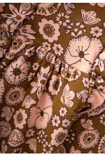 Gilet oversize à motifs, 1-5 ans, vert