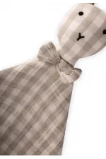 Rabbit Muslin Sleep Companion (Washed) 40x40 cm Mink Plaid