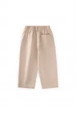 Pantalon ample, 2-10 ans, beige