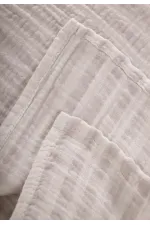 Naturel Battaniye 90X100Cm Bej Kalın Çizgili Naturel Battaniye 90X100Cm Bej Kalın Çizgili