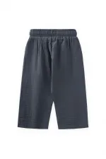 Pantalon en mousseline anthracite 1-10 ans