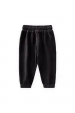 Corduroy Jogger Pants 1-10 Years Black