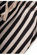 Çizgili Eşofman 3-12 Yaş Siyah