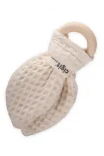 Anneau de dentition en bois Pike beige