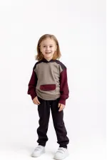 Three Color Model Set 2-7 Years Old Brown
