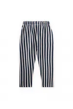 Çizgili Eşofman 3-12 Yaş Lacivert