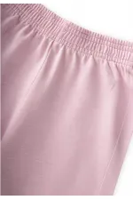 Wide-Leg Trousers, Ages 4-12, Powder Pink