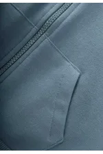 Kapşonlu Fermuarlı Hırka 1-14 Yaş Mint Yeşili