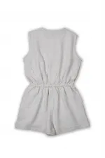 Sarh Linen Sleeveless Jumpsuit 2-6 Natural