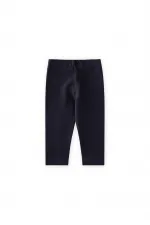 Basic Fleece Leggings, Ages 1-8, Navy Blue
