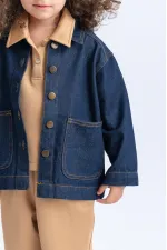 Dark Wash Denim Jacket 2-7 Years Blue