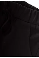 Short en lin Sarh, noir, 2-9 ans