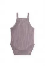 Askılı Zıbın 0-3 Yaş Lila