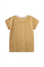 T-shirt imprimé palmiers, robes d'été pour enfants de 2 à 8 ans