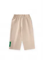 Loose Fit Tracksuit for 2-10 Years Old, Beige Loose Fit Tracksuit for 2-10 Years Old, Beige