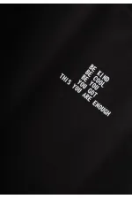 Basic Baskılı Eşofman Takım 2-7 Yaş Siyah