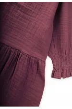 Elbise 2-10 Yaş Mürdüm