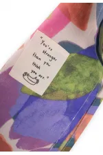 Children's Scarf 25X140 Cm Purple