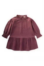 Elbise 2-10 Yaş Mürdüm