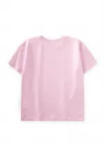 Basic Bebe T-Shırt 0-3 Yaş Pudra Pembe