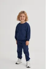 Basic Tracksuit for 2-7 Years Old Navy Blue