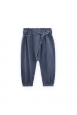 Pantalon Shalwar pour bébé 0-3 ans Bleu marine