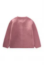 Links Triko Hırka 1-8 Yaş Somon