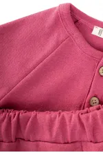 Reglan Kol Patlı Erkek Basıc Takım 1-5 Yaş Gül kurusu