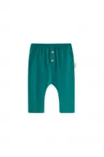 Ensemble de survêtement bébé motif aubergine imitation vert feuille 0-3 ans