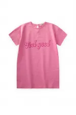 Tunic T-Shirt 4-12 Years Pink