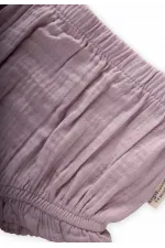 Fırfırlı Şort 0-2 Yaş Leylak