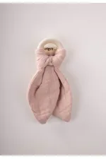 Wooden Muslin Fabric Teether Powder