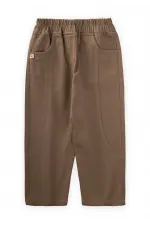 Gabardin Pantolon 2-7 Yaş Kahve