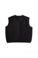 Quilted Vest 0-4 Years Anthracite