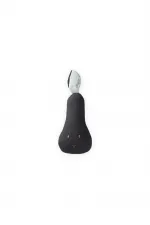Muslin Rattle Pear Toy Anthracite Muslin Rattle Pear Toy Anthracite