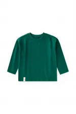 Mevsimlik Basic T-Shırt 8-14 Yaş Yeşil