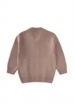 Gilet en maille avec poches, 2-11 ans, beige