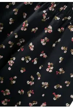 Pantalon tissé à motifs anthracite 2-8 ans