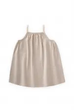 Robe à bretelles 1-7 ans Naturel