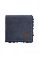 Muslin Four-Layer Bedspread 200X220 Cm Anthracite