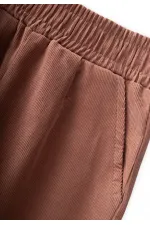 Velvet Trousers, Ages 1-8, Light Brown