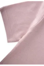 Two-Piece Short-Sleeved Tank Top, Ages 2-9, Powder Pink