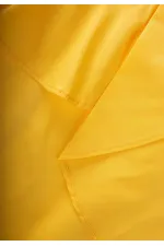 Robe en popeline à volants, 2-7 ans, jaune