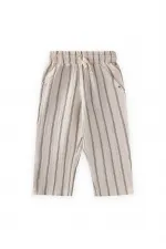 Müslin Pantolon 1-10 Yaş Çift Çizgili