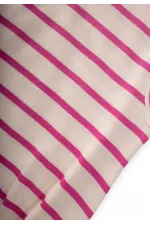 Striped Bodysuit 0-3 Years Old Fuchsia Striped