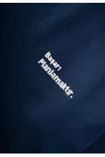 T-shirt à manches longues en tissu épais, 4-12 ans, bleu marine