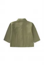Gabardin Ceket 2-7 Yaş Olive